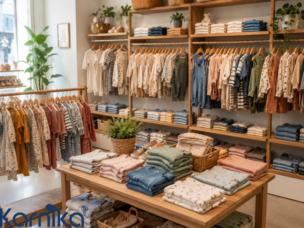 kidswear wholesale clothing supplying to retail store