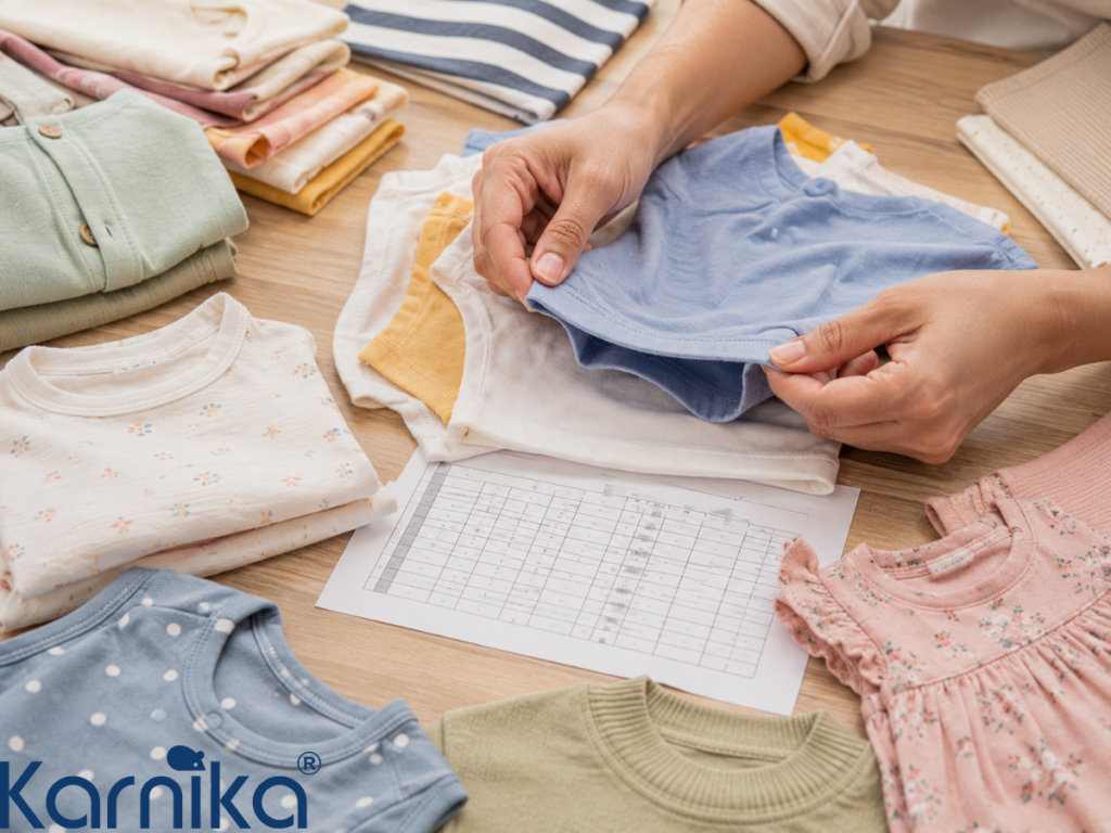 Kids clothing wholesale sample evaluation