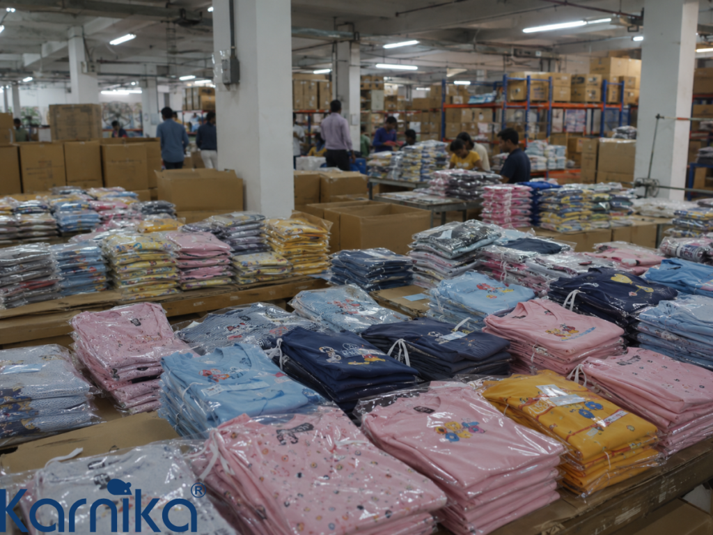 Kids T-shirt wholesale bulk order packed for dispatch